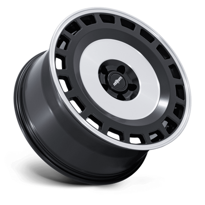 19" Rotiform ZBF - Black Machined Face