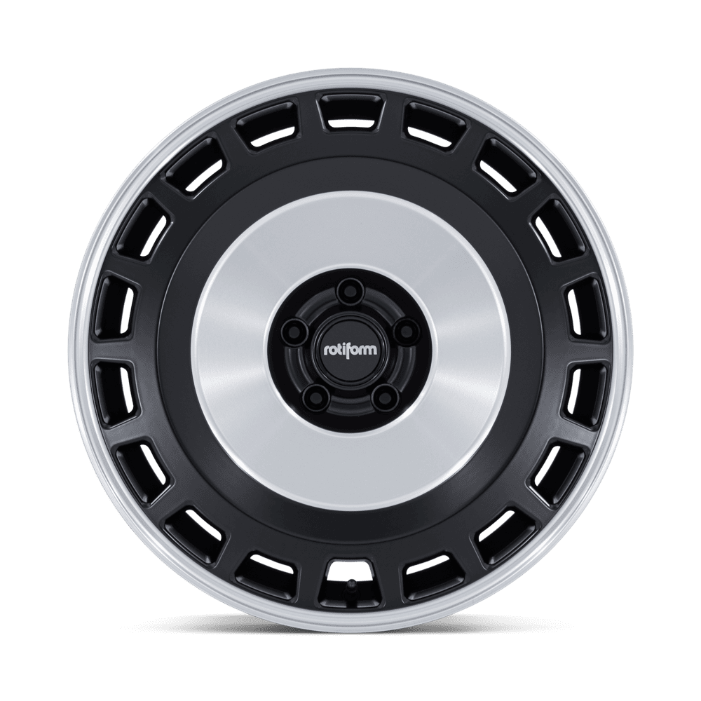 19" Rotiform ZBF - Black Machined Face