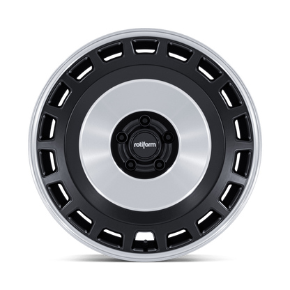 19" Rotiform ZBF - Black Machined Face