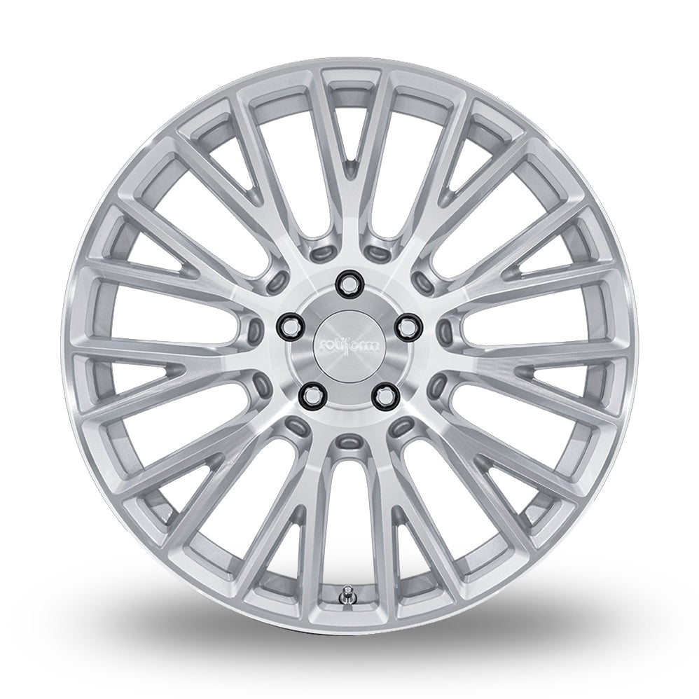 19" Rotiform LSE - Silver Machined Face