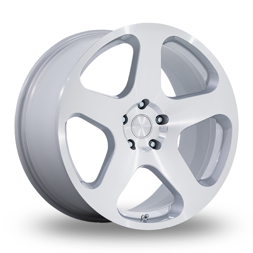 20" Rotiform NUE - Silver Machined Face