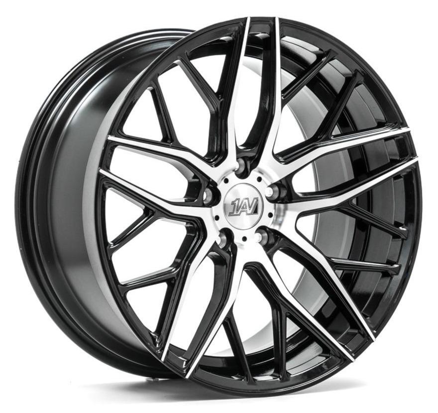 20" 1AV ZX11 - Black Machined T5 | T6 *Staggered*