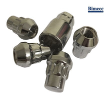 M12x1.5 - Locking Wheel Nuts - Silver