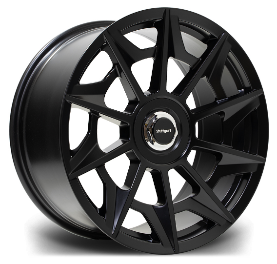 20" Stuttgart SVT - Matt Black T5 | T6 *Staggered*