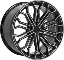 20" Velare VLR04 - Black Machined Face (Staggered)