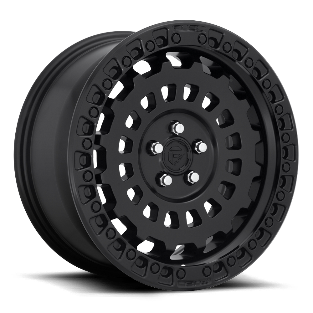 17" Fuel Zephyr 'Swamper' Style - Matt Black T5 | T6