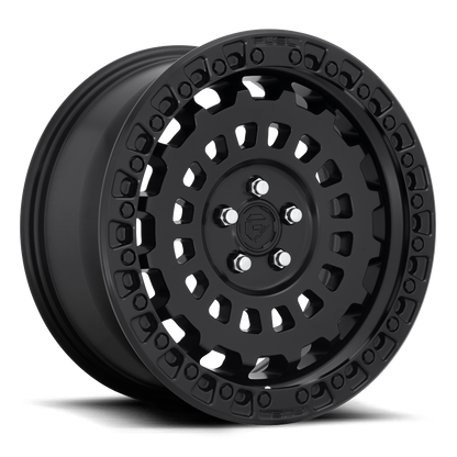 17" Fuel Zephyr 'Swamper' Style - Matt Black T5 | T6