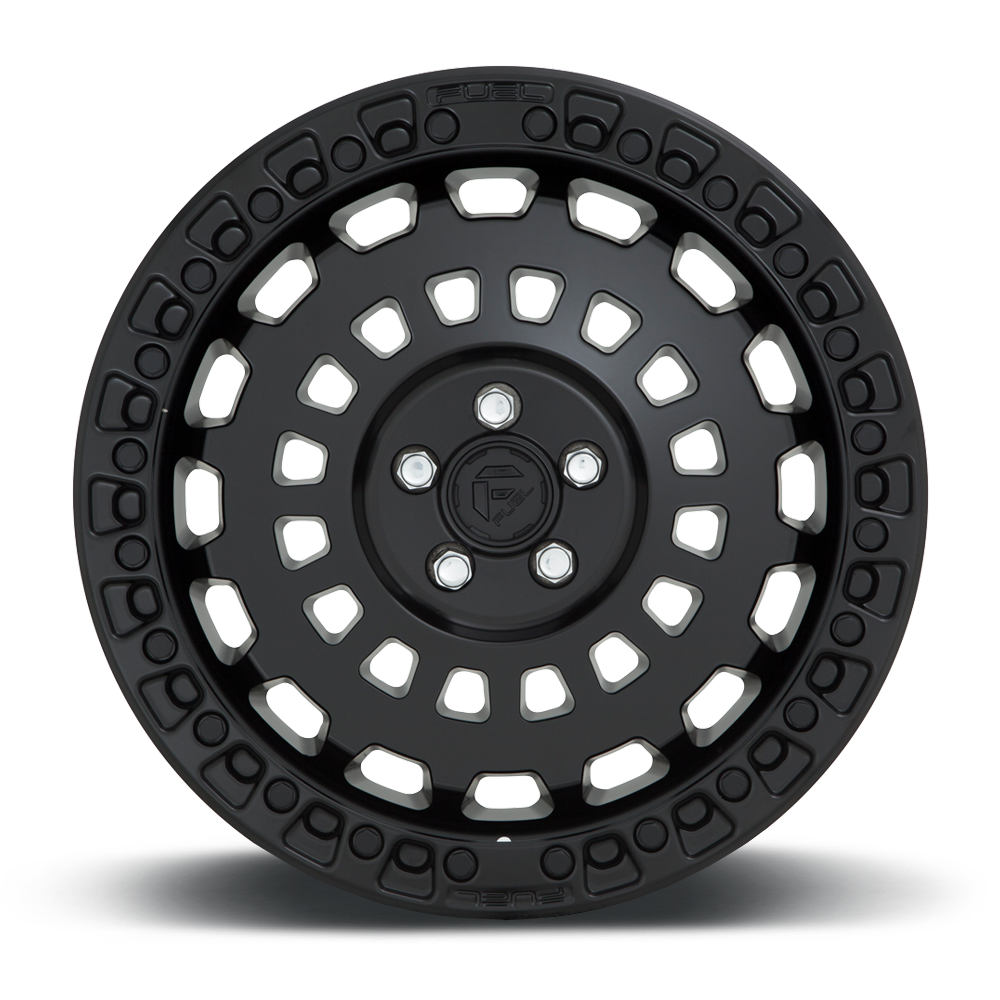 17" Fuel Zephyr 'Swamper' Style - Matt Black T5 | T6