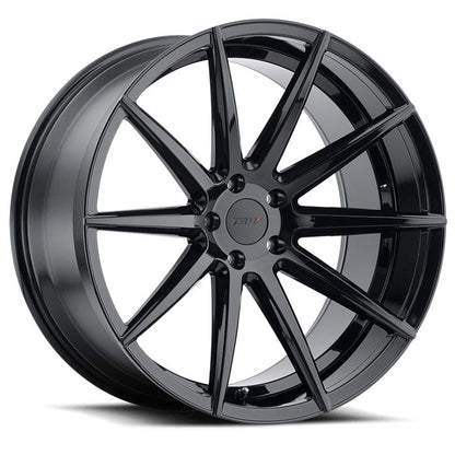 20" TSW Clypse - Black T5 | T6 *Staggered*