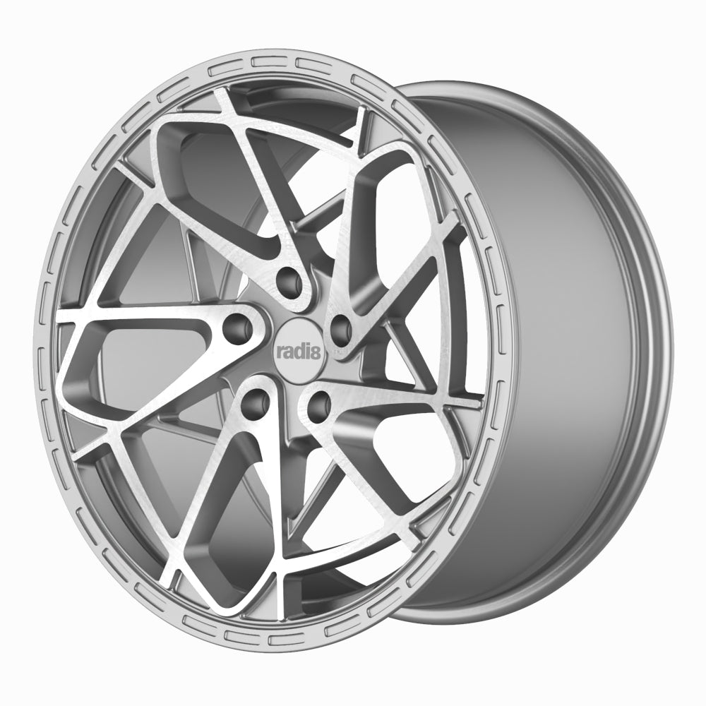 19" Radi8 R8HS9 - Silver Machined Face (Mercedes)