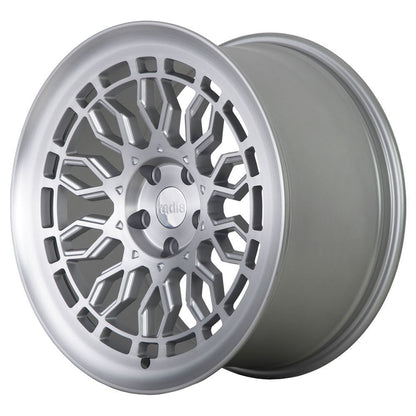 19" Radi8 R8A10 - Silver Machined Face (VW)