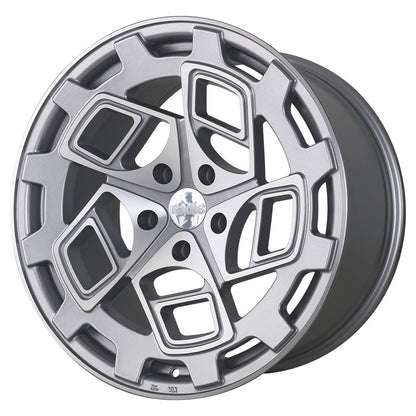 18" Radi8 R8CM9 - Silver Machined Face (Mercedes)