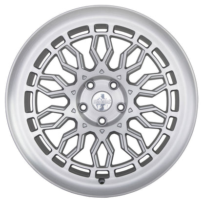 19" Radi8 R8A10 - Silver Machined Face (SEAT)