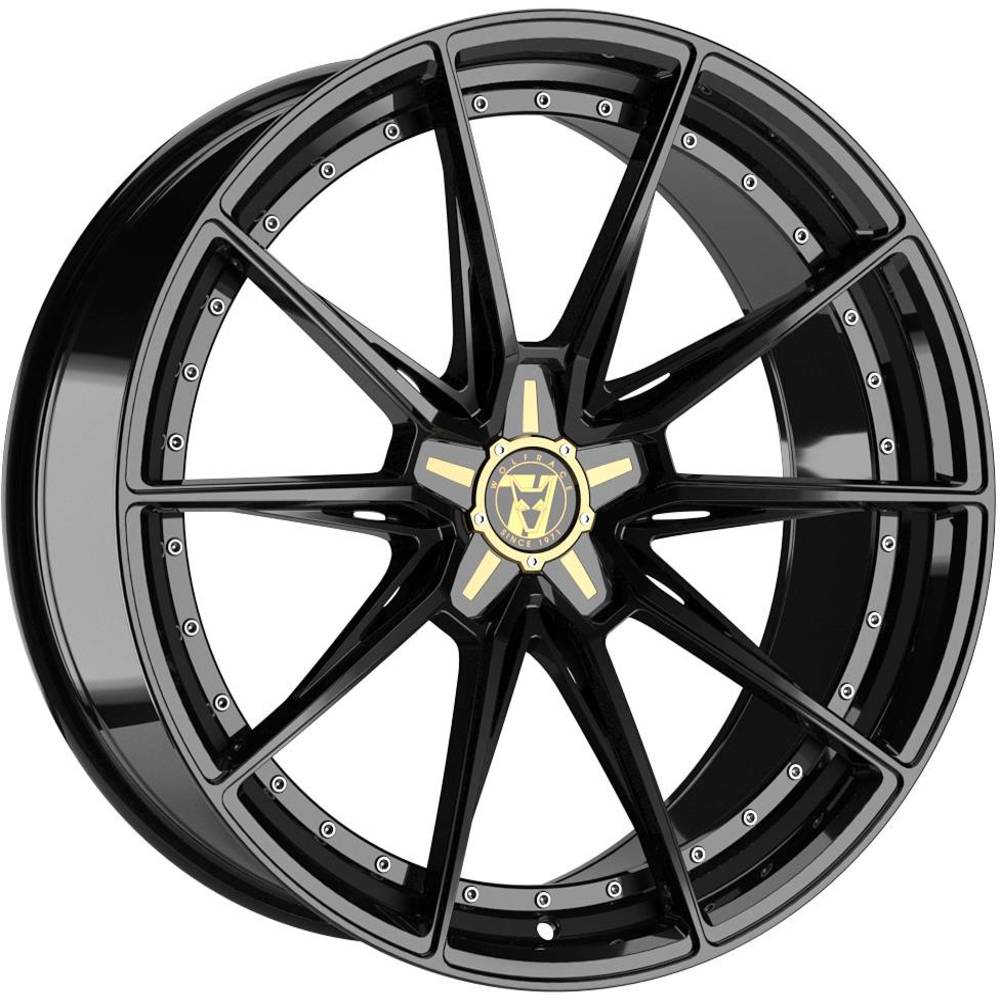 18" Wolfrace 71 Urban Racer - Black (VW.)