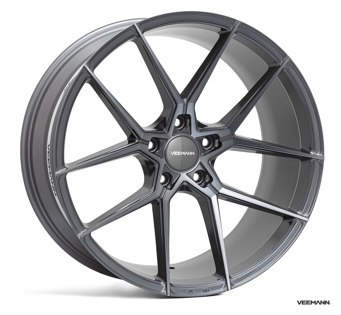19" Veemann V-FS39 - Graphite Machined Face (VW)