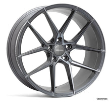19" Veemann V-FS39 - Graphite Machined Face (Mercedes) *Staggered*