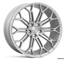 19" Veemann V-FS41 - Silver Machined Face (Ford)