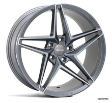 19" Veemann V-FS46 - Graphite Machined Face (Mercedes)