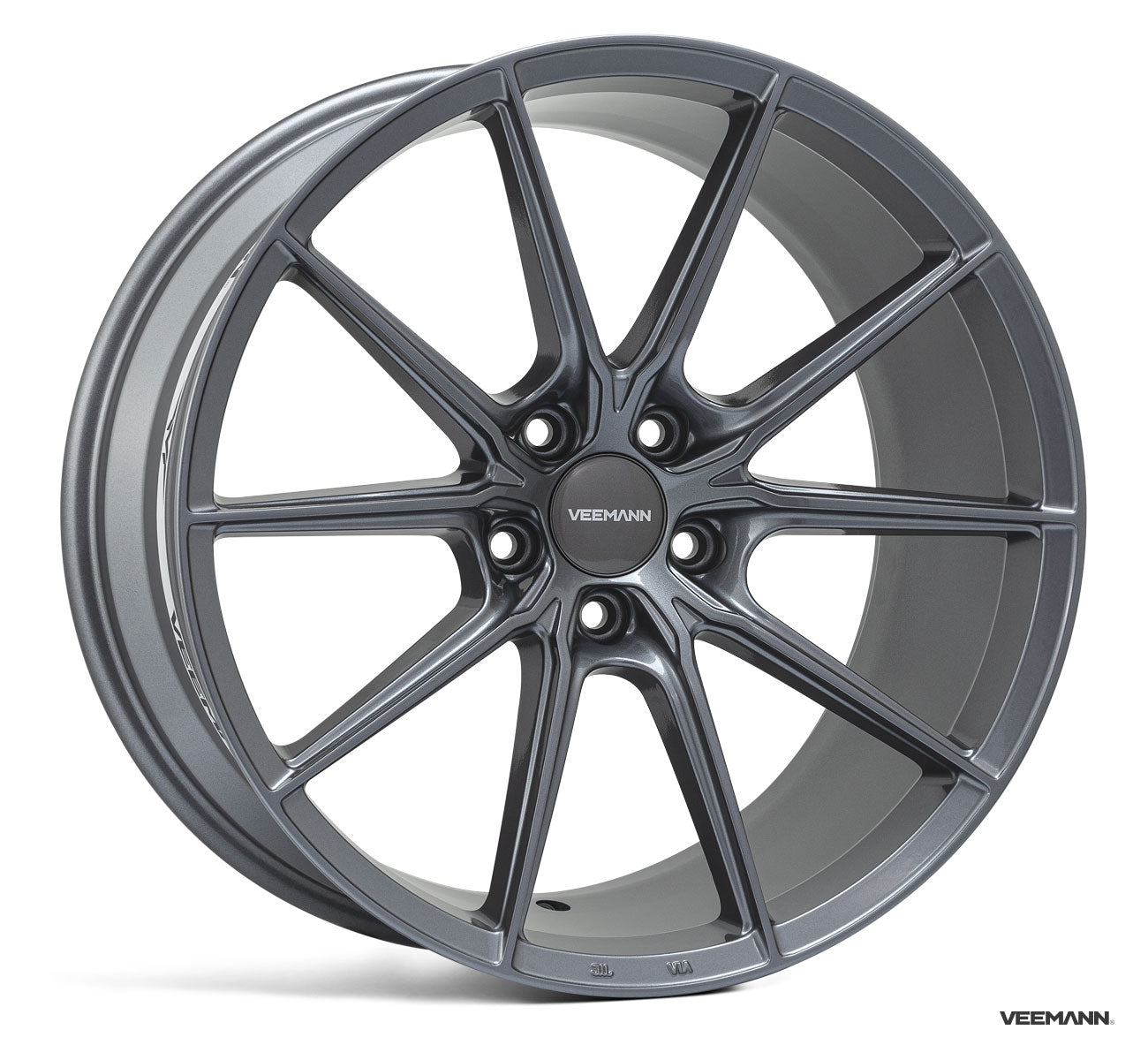 19" Veemann V-FS48 - Graphite (Mercedes) *Staggered*