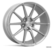 19" Veemann V-FS48 - Silver Machined Face (VW)